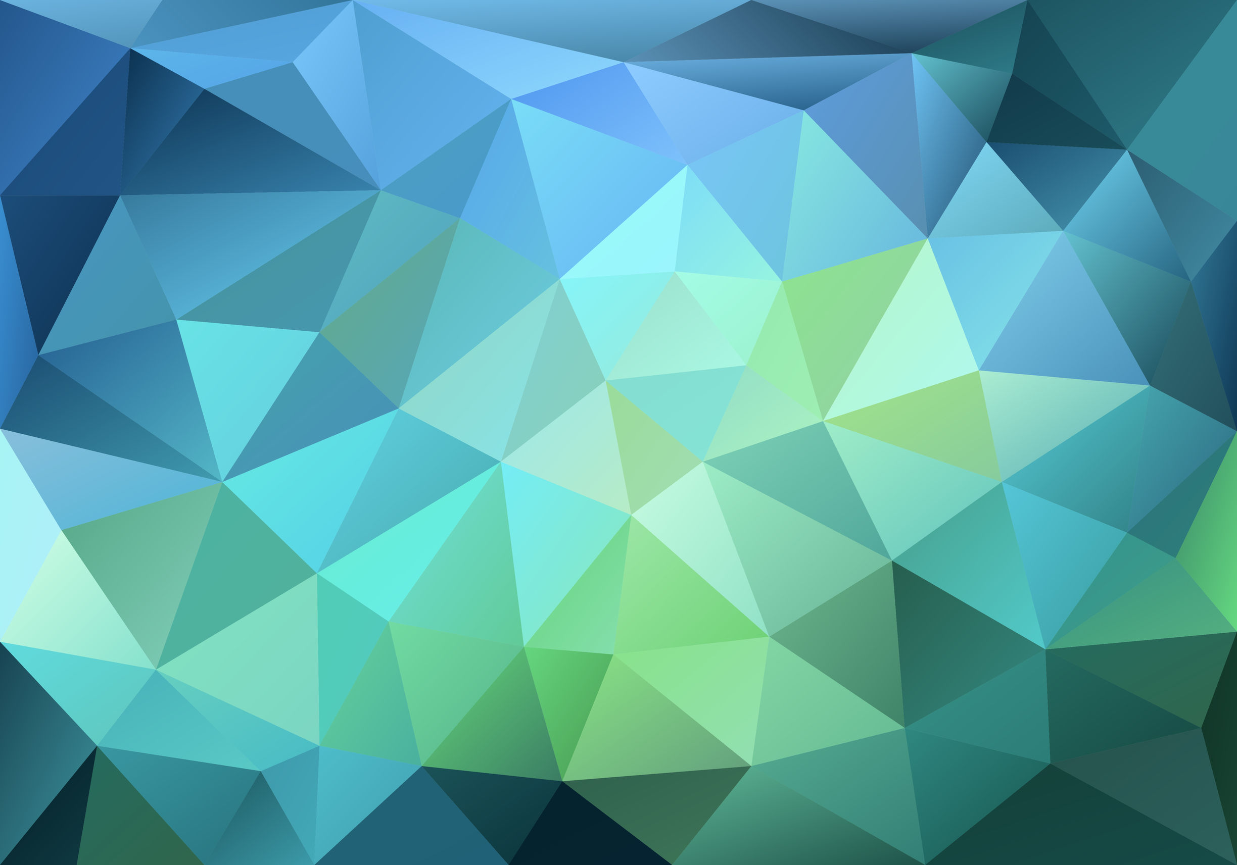 38638844 Abstract Blue And Green Low Poly Background Vector Design Element Ekilibra